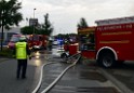 Grossbrand Halle Troisdorf Kriegsdorf Junkersring P157